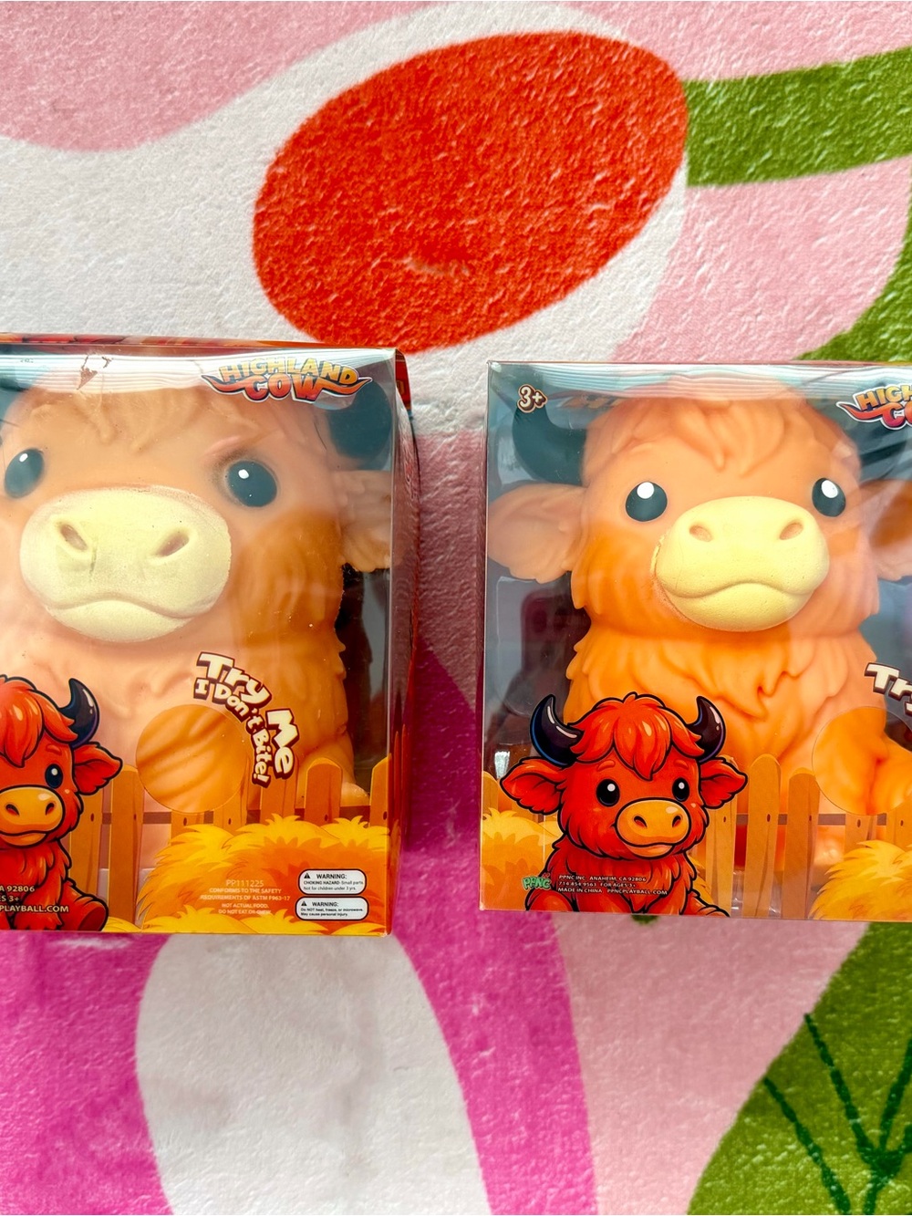 Viral highland cow squishy - new in box